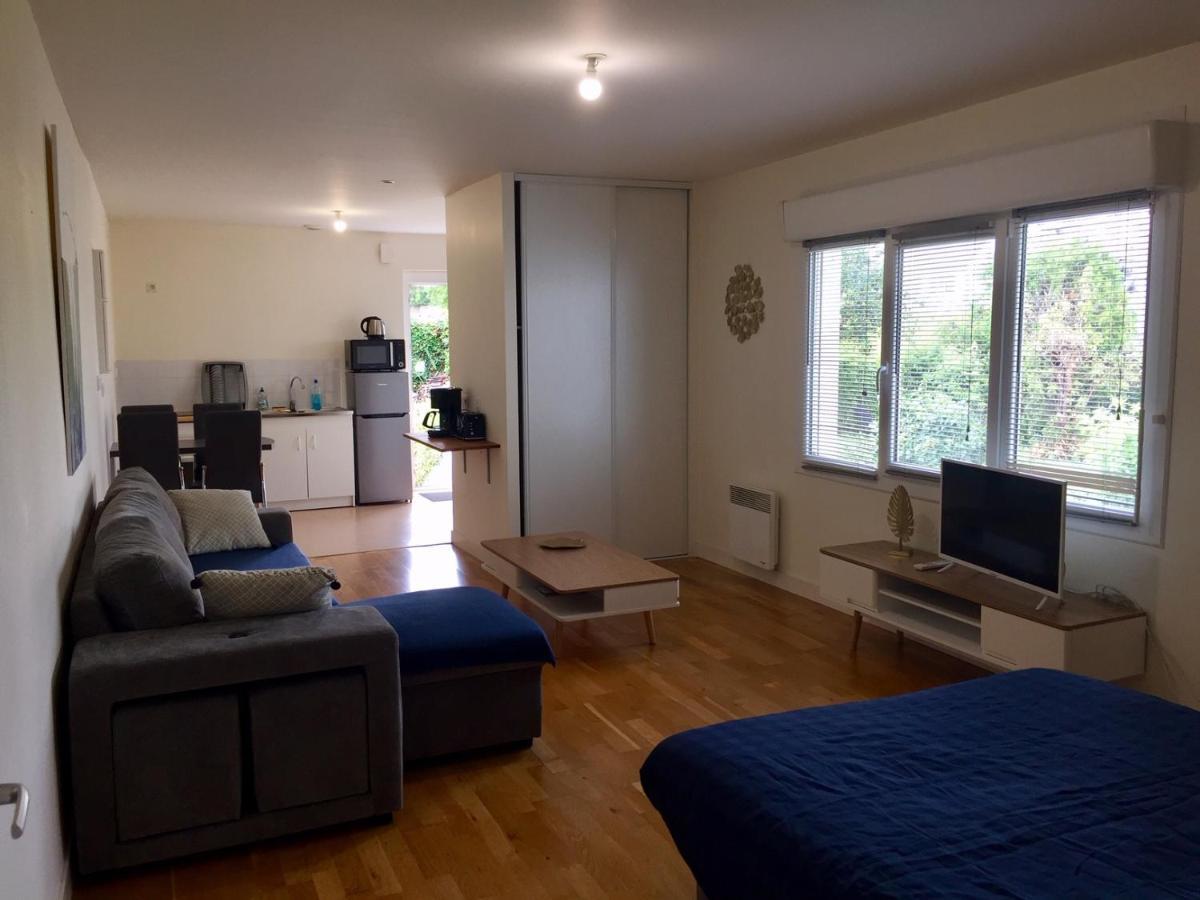 Apartmán T1 Bis Proche Du Centre Avec Terrasse Saint-Brieuc Exteriér fotografie